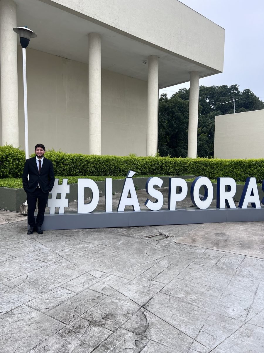 Andrés Domínguez en evento internacional sobre diáspora